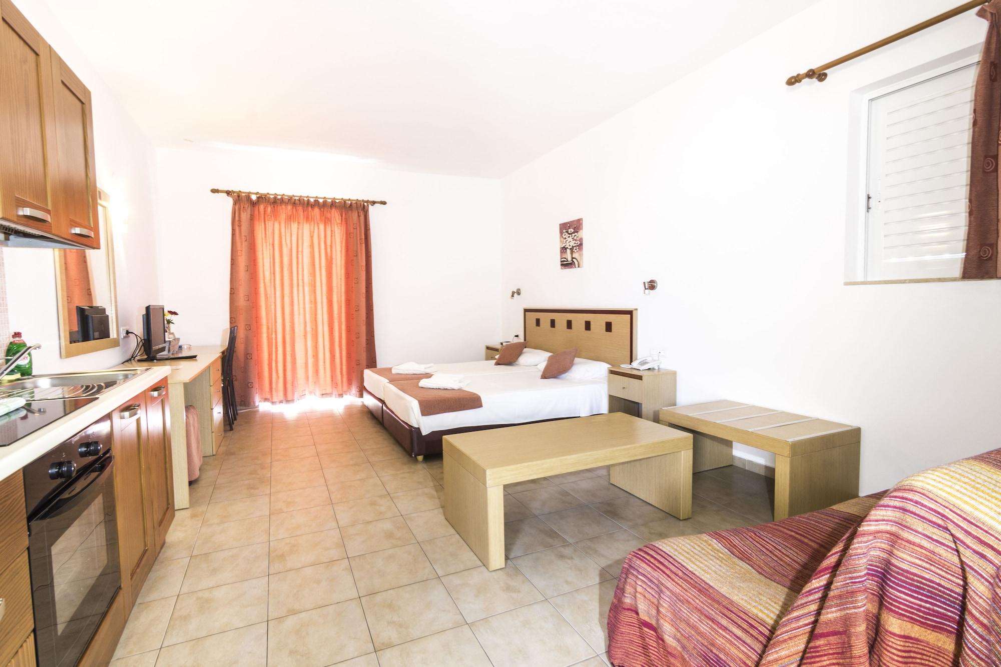 Lindos Blue Sky Aparthotel Kültér fotó