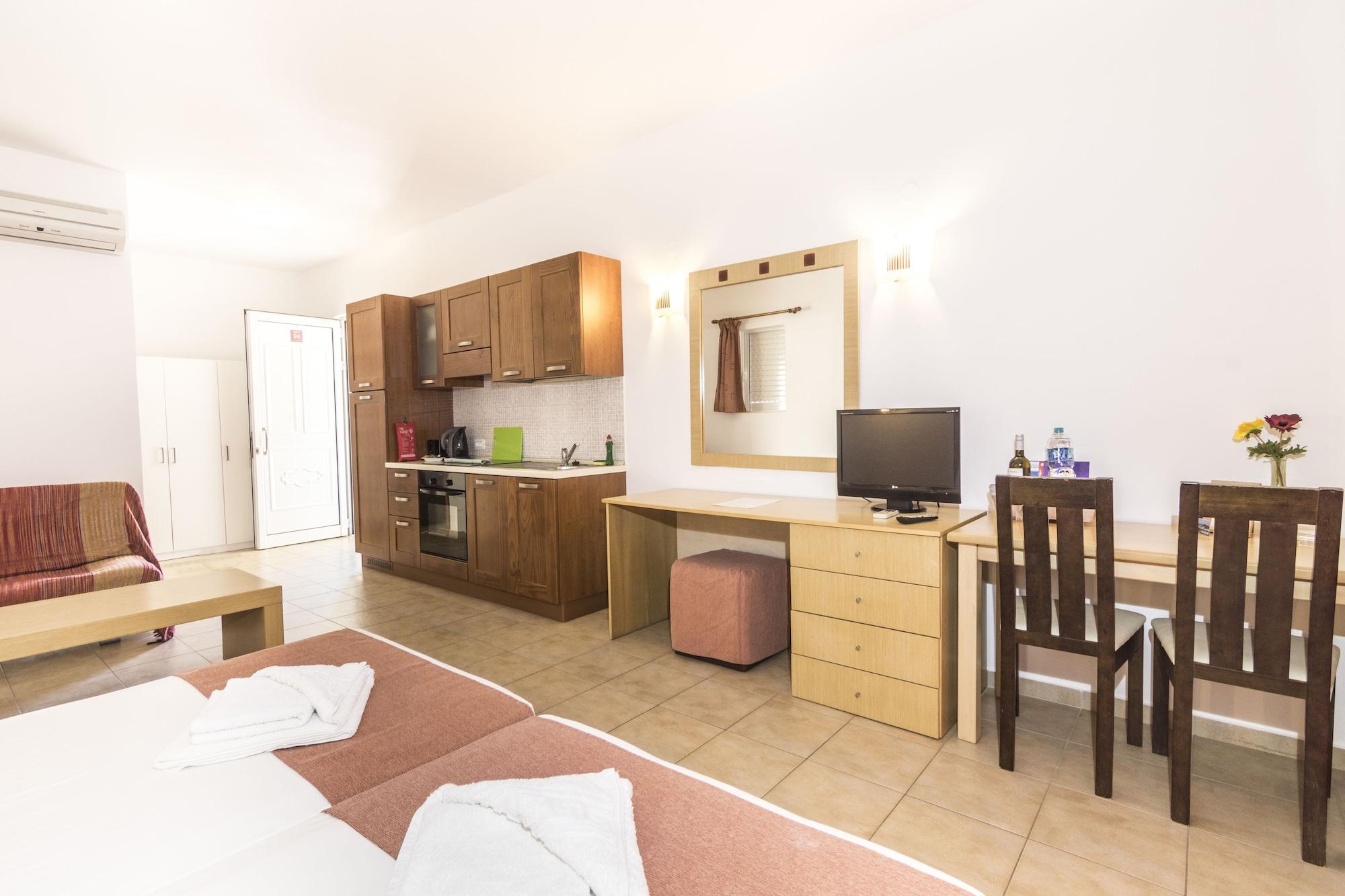 Lindos Blue Sky Aparthotel Kültér fotó