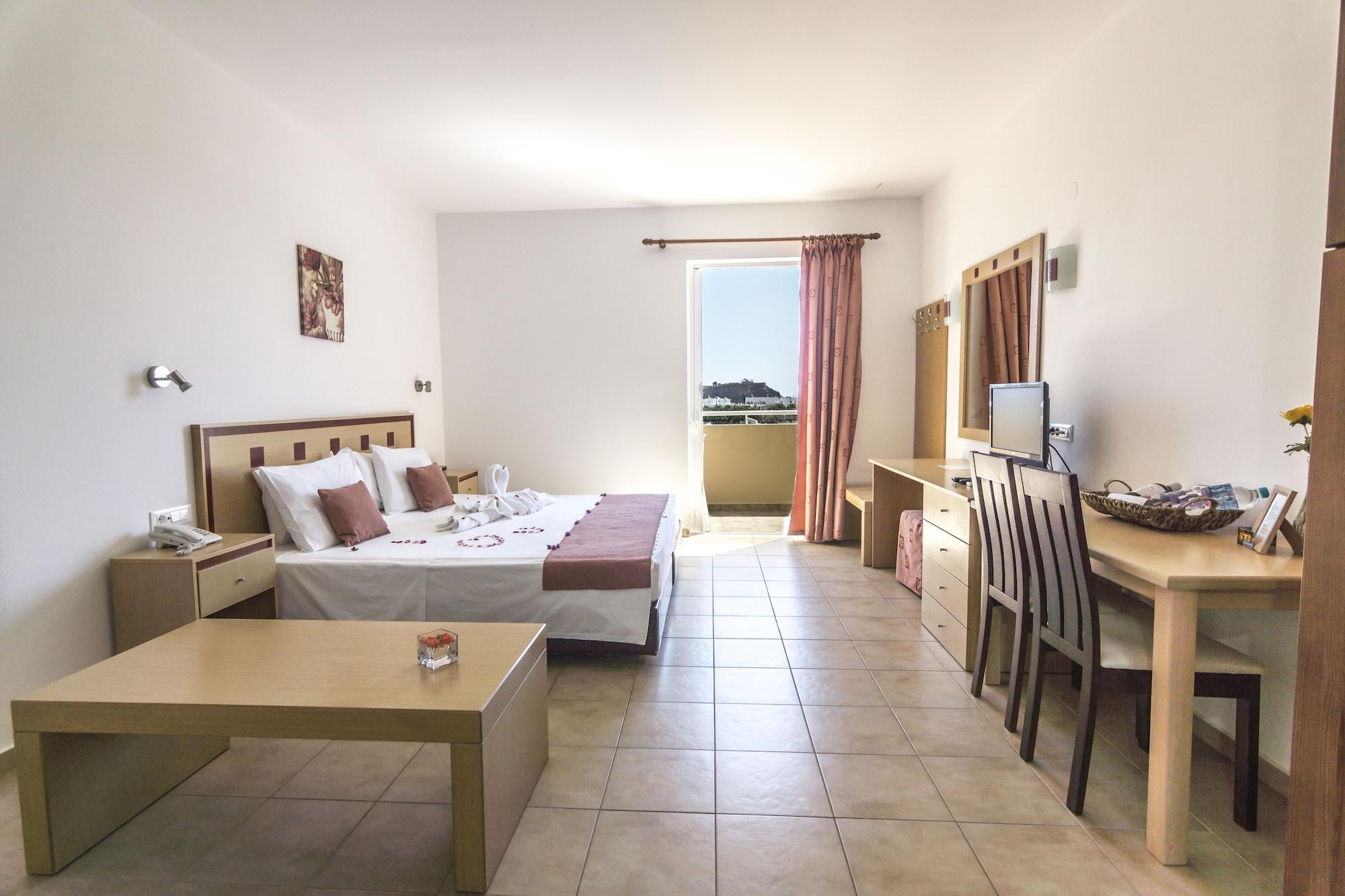 Lindos Blue Sky Aparthotel Kültér fotó