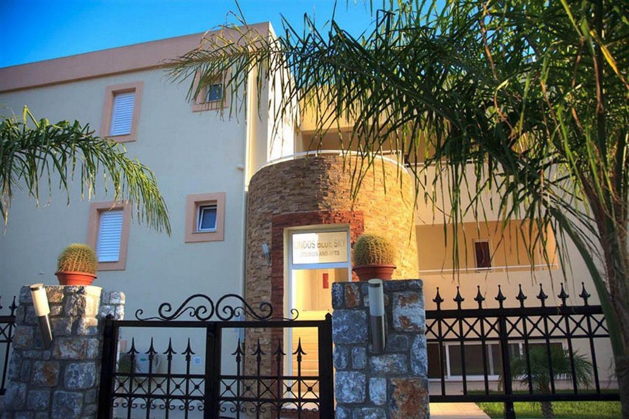 Lindos Blue Sky Aparthotel Kültér fotó