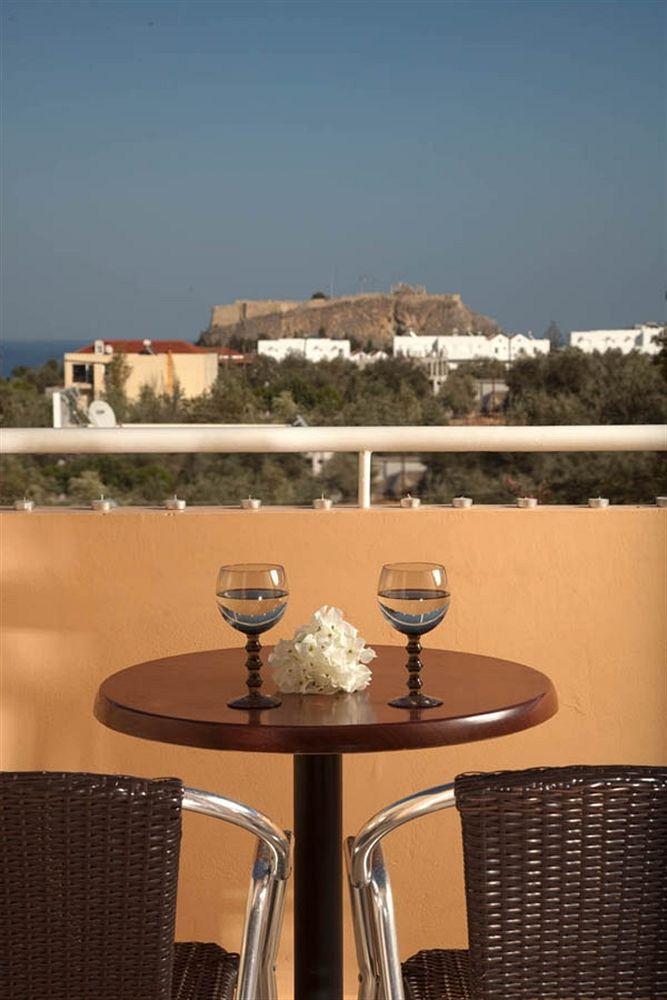 Lindos Blue Sky Aparthotel Kültér fotó
